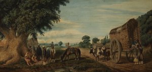 Een Zondag in de Buitenwijken van San Isidro door Prilidiano Pueyrredon